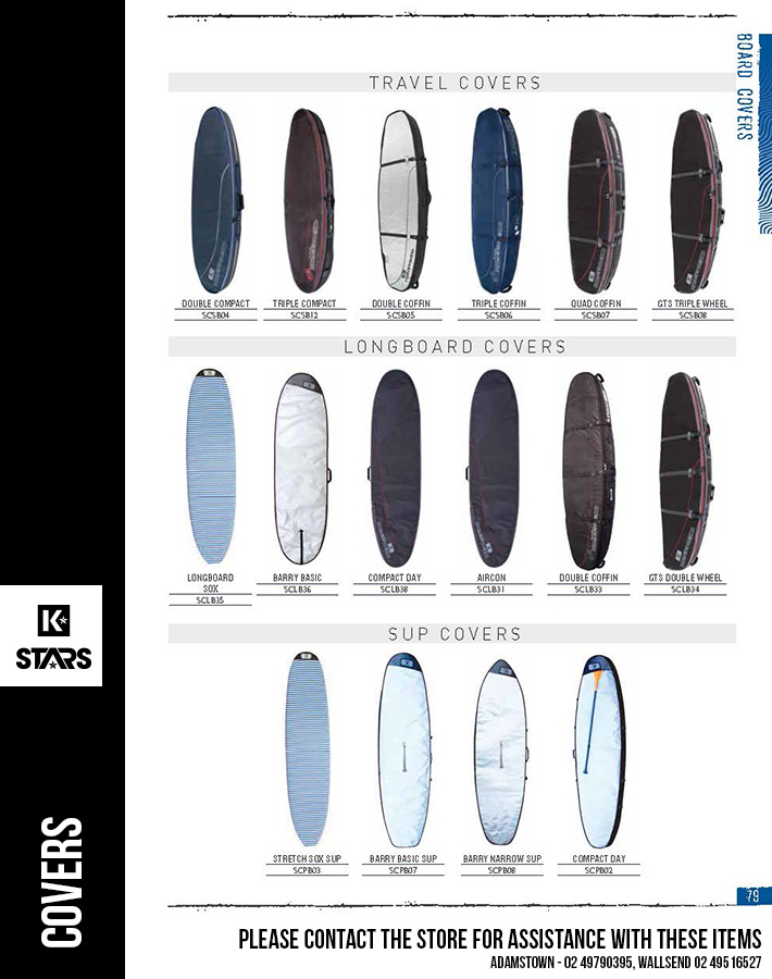 Ocean & Earth Surfboard Covers - for assistance contact the store.