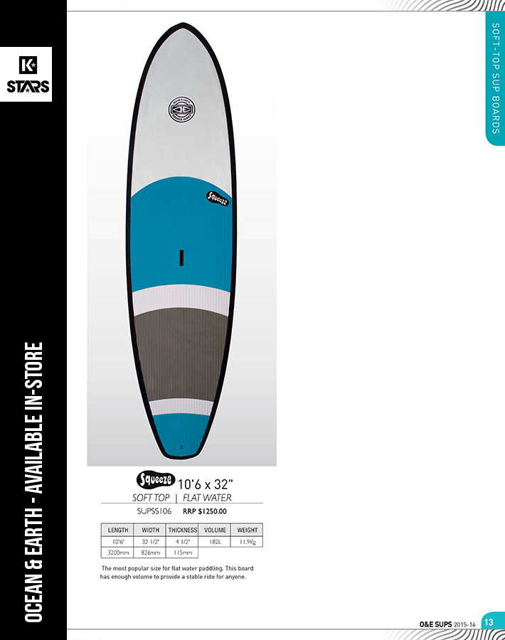 Ocean & Earth SUP available in-store