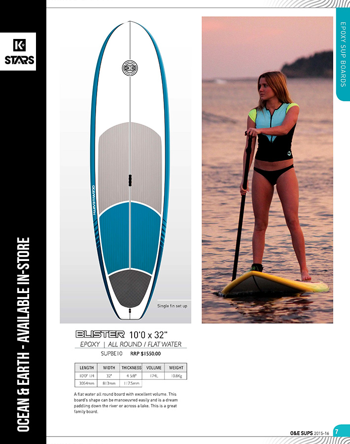 Ocean & Earth SUP available in-store