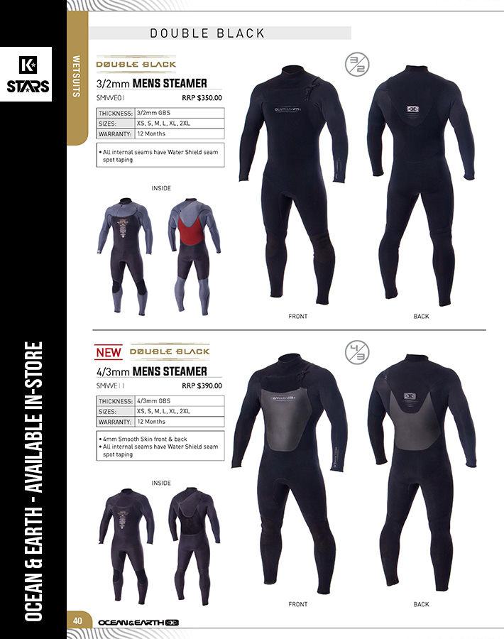 Ocean & Earth SUP Wetsuits available in-store