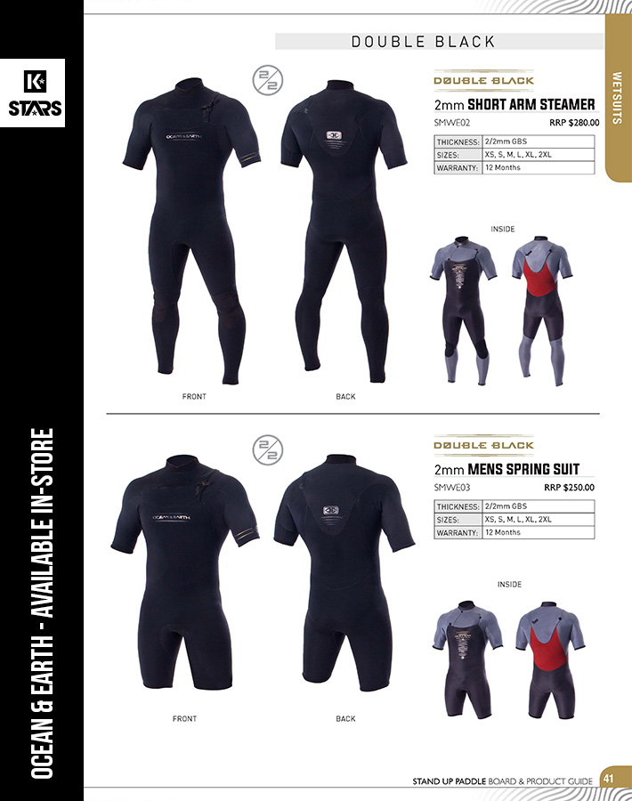 Ocean & Earth SUP Wetsuits available in-store