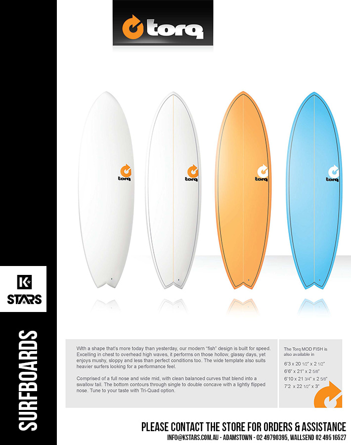 More Surfboards Brands available in-store....