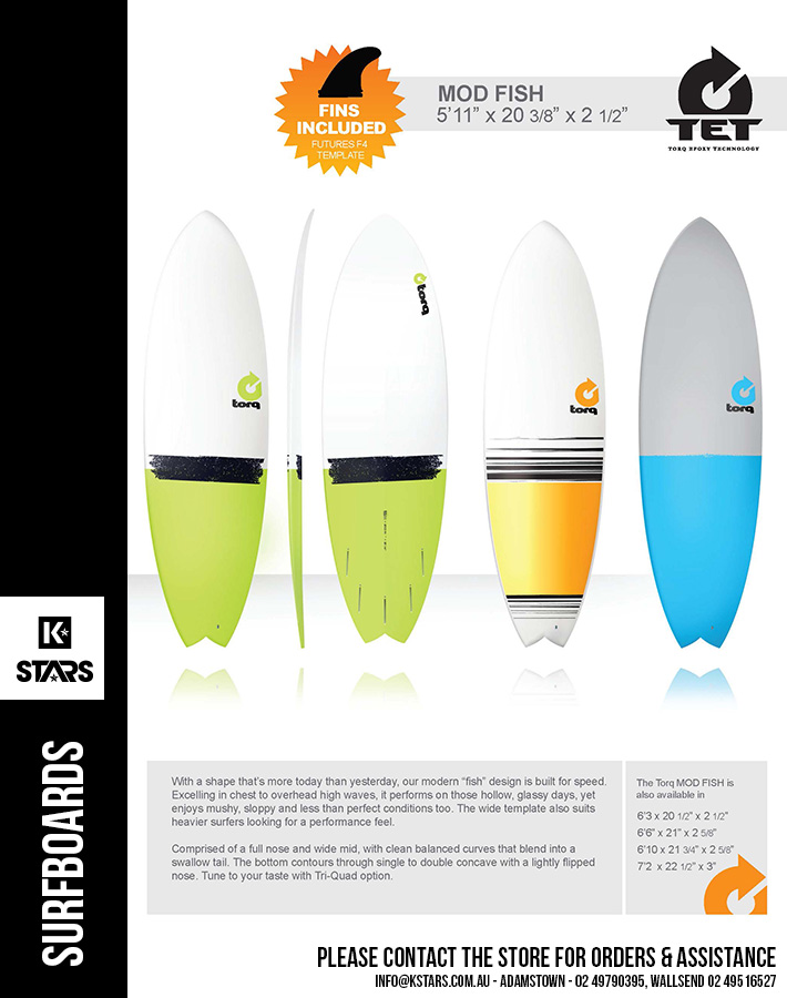 More Surfboards Brands available in-store....